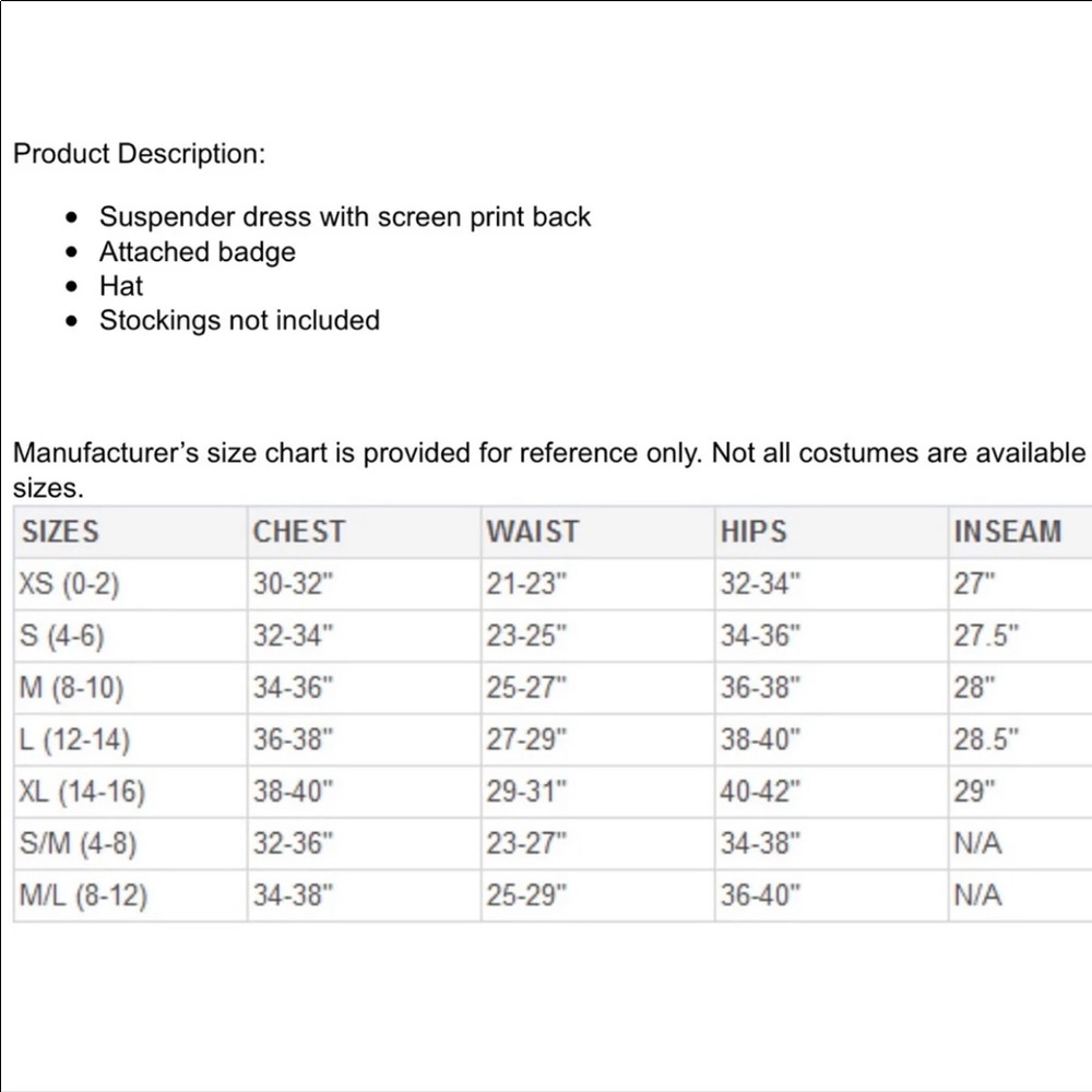 NWT Sexy Police Costume - Picture 4 of 5